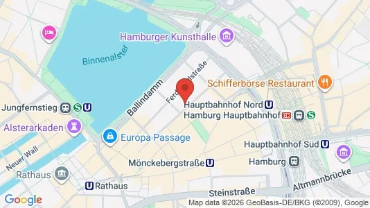 Kantorruimte te huur i Hamburg Mitte - Foto uit Google Street View
