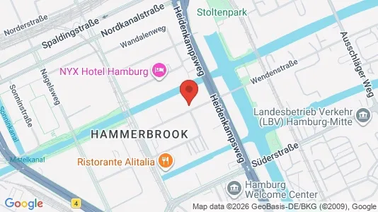 Kantorruimte te huur i Hamburg Mitte - Foto uit Google Street View