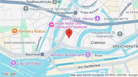 Kantorruimte te huur i Hamburg Mitte - Foto uit Google Street View