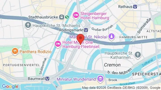 Kantorruimte te huur i Hamburg Mitte - Foto uit Google Street View