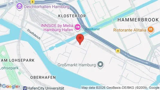 Kantorruimte te huur i Hamburg Mitte - Foto uit Google Street View