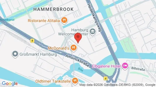 Kantorruimte te huur i Hamburg Mitte - Foto uit Google Street View