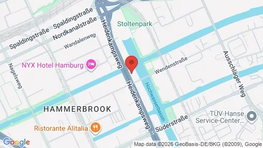 Kontorlokaler til leje i Hamborg Mitte - Foto fra Google Street View
