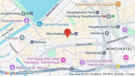 Kantorruimte te huur i Hamburg Mitte - Foto uit Google Street View