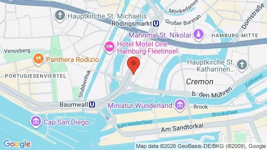 Kontorlokaler til leje i Hamborg Mitte - Foto fra Google Street View