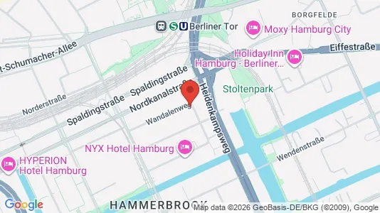 Kontorlokaler til leje i Hamborg Mitte - Foto fra Google Street View