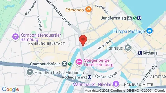 Kantorruimte te huur i Hamburg Mitte - Foto uit Google Street View