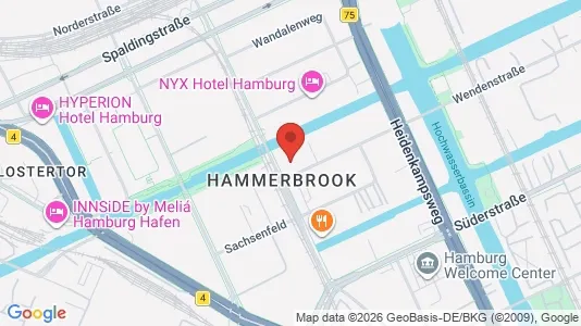 Kantorruimte te huur i Hamburg Mitte - Foto uit Google Street View