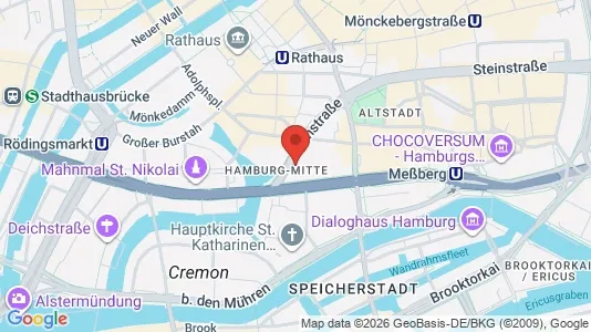 Kantorruimte te huur i Hamburg Mitte - Foto uit Google Street View
