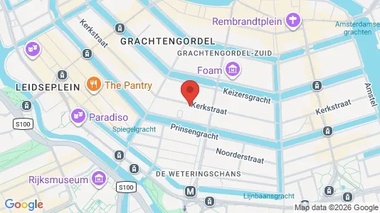 Kontorer til leie i Amsterdam Centrum – Bilde fra Google Street View