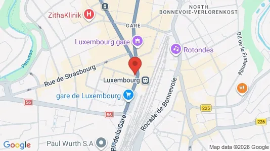 Kontorer til leie i Luxembourg – Bilde fra Google Street View