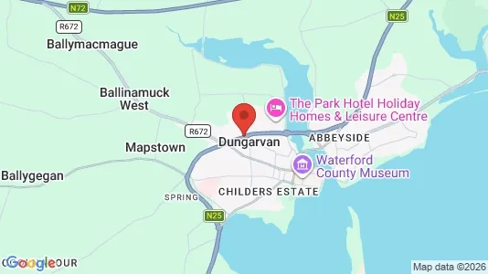 Liikekiinteistöt Vuokrattavana i Dungarvan - Kuva Google Street Viewstä