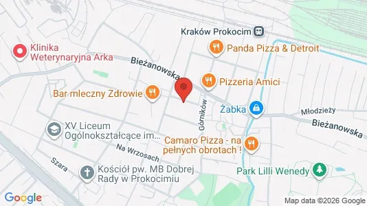 Büros zur Miete i Krakau Podgórze – Foto von Google Street View