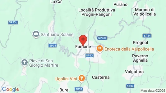 Liikekiinteistöt Vuokrattavana i Fumane - Kuva Google Street Viewstä