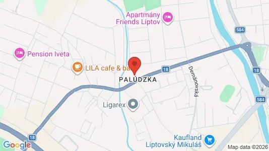 Liikekiinteistöt Vuokrattavana i Liptovský Mikuláš - Kuva Google Street Viewstä