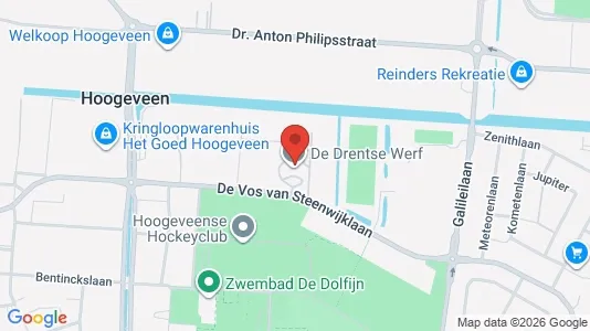 Büros zur Miete i Hoogeveen – Foto von Google Street View