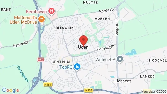 Ravintolat Vuokrattavana i Uden - Kuva Google Street Viewstä