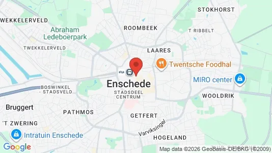 Restauranglokaler för uthyrning i Enschede – Foto från Google Street View