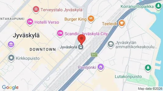 Lokaler til leje i Jyväskylä - Foto fra Google Street View