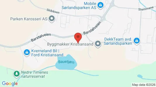 Lager til leie i Kristiansand – Bilde fra Google Street View