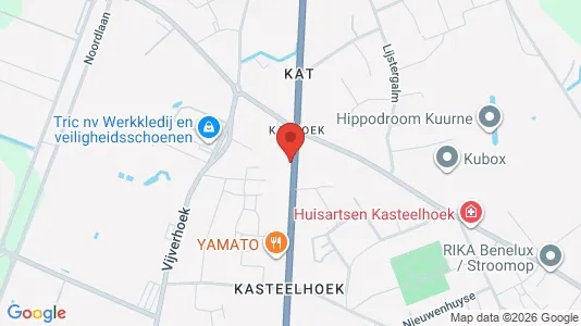 Büros zur Miete i Kuurne – Foto von Google Street View