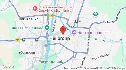 Büros zur Miete i Heilbronn – Foto von Google Street View