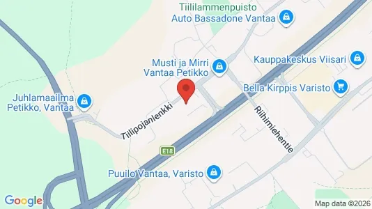 Gewerbeflächen zur Miete i Vantaa – Foto von Google Street View
