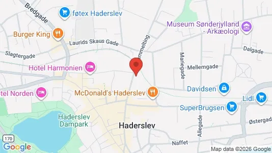 Toimistotilat Vuokrattavana i Haderslev - Kuva Google Street Viewstä