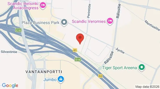 Kontorlokaler til leje i Vantaa - Foto fra Google Street View