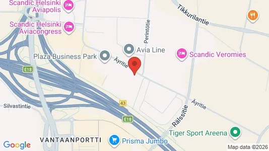 Kantorruimte te huur i Vantaa - Foto uit Google Street View
