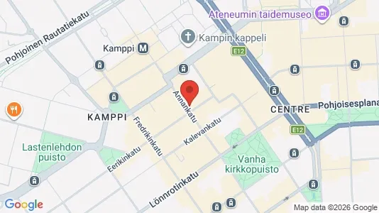 Office spaces for rent i Helsinki Eteläinen - kort over placeringen