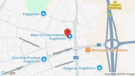 Büros zur Miete i Ängelholm – Foto von Google Street View