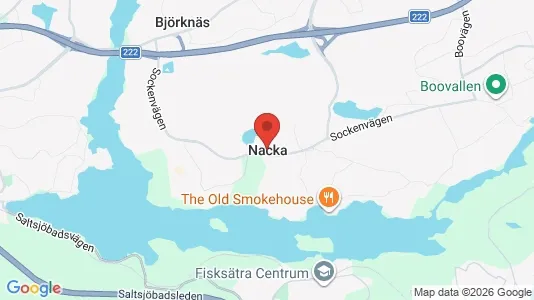 Ravintolat Vuokrattavana i Nacka - Kuva Google Street Viewstä