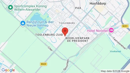 Restaurants zur Miete i Haarlemmermeer – Foto von Google Street View