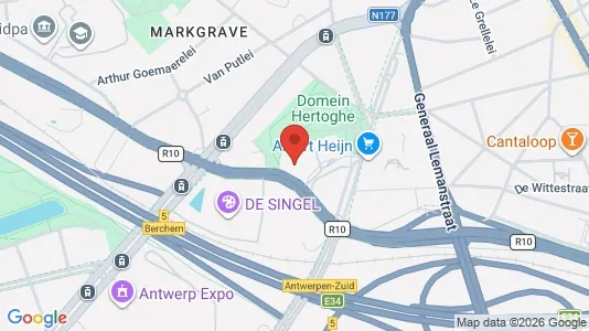 Kontorlokaler til leje i Stad Antwerp - Foto fra Google Street View