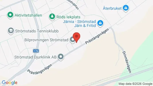 Varastot Vuokrattavana i Strömstad - Kuva Google Street Viewstä