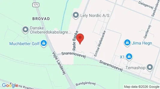 Varastot Vuokrattavana i Fredericia - Kuva Google Street Viewstä