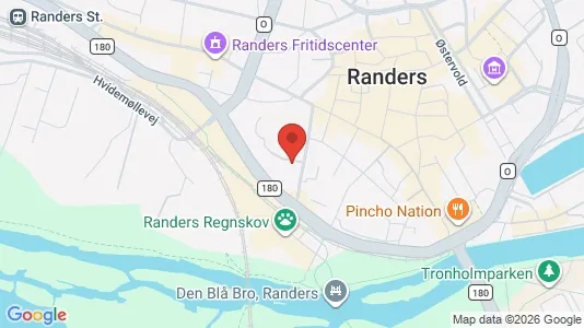 Kontorlokaler til leje i Randers C - Foto fra Google Street View