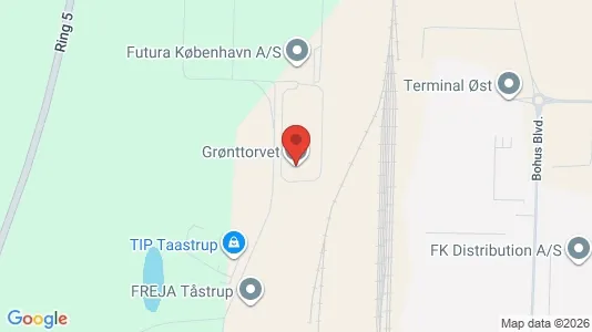 Lagerlokaler för uthyrning i Taastrup – Foto från Google Street View