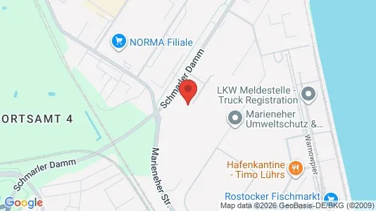 Erhvervsgrunde til leje i Rostock - Foto fra Google Street View