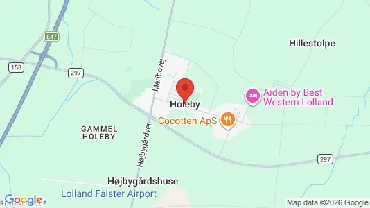 Kaupat Vuokrattavana i Holeby - Kuva Google Street Viewstä
