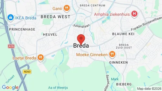 Ravintolat Vuokrattavana i Breda - Kuva Google Street Viewstä