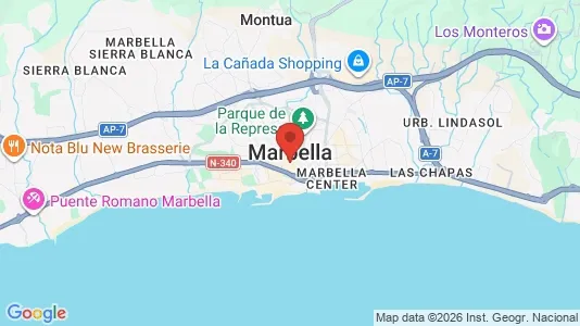 Liikekiinteistöt Vuokrattavana i Marbella - Kuva Google Street Viewstä