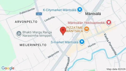 Lokaler til leje i Mäntsälä - Foto fra Google Street View