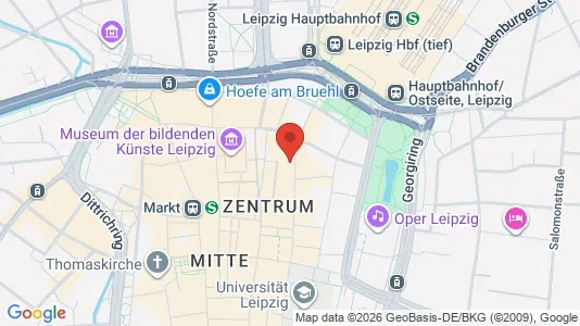 Kontorlokaler til leje i Leipzig - Foto fra Google Street View