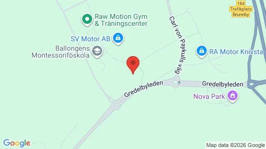 Lokaler til leie i Knivsta – Bilde fra Google Street View
