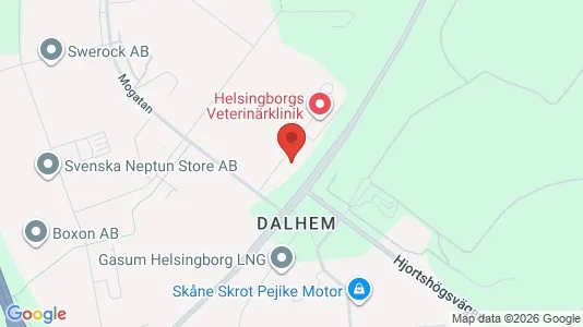 Industrilokaler för uthyrning i Helsingborg – Foto från Google Street View