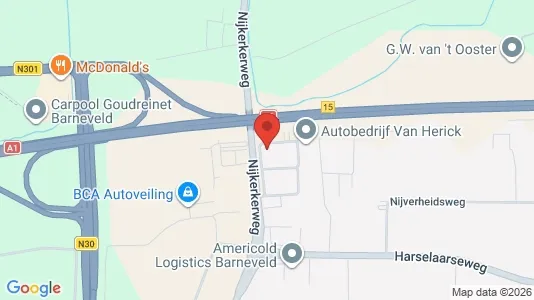 Kontorer til leie i Barneveld – Bilde fra Google Street View