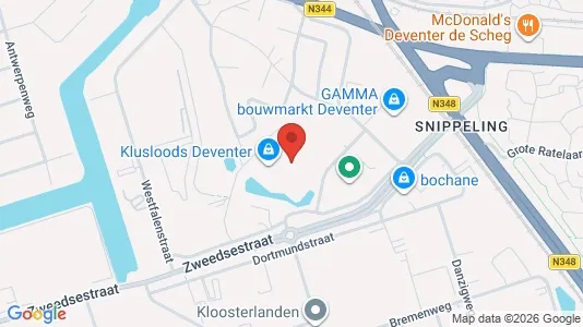 Liikekiinteistöt Vuokrattavana i Deventer - Kuva Google Street Viewstä