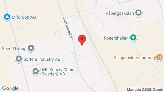Industrial properties for rent i Sigtuna - kort over placeringen